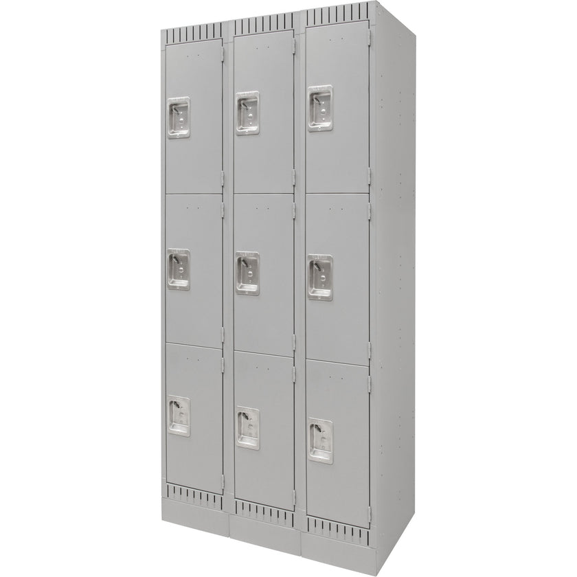 Lockers, 3 -tier, Bank of 3, 36
