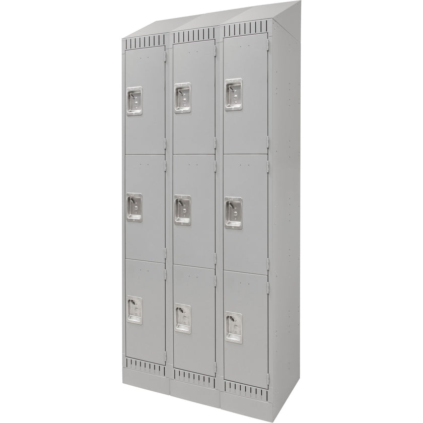 Lockers, 3 -tier, Bank of 3, 36
