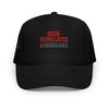Foam trucker hat - Over-stimulated & Unavailable