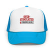 Foam trucker hat - Over-stimulated & Unavailable
