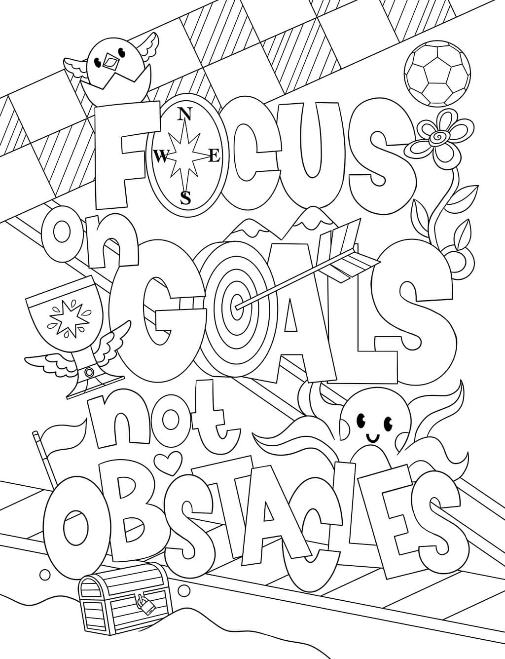 Girl Power Coloring Book for Kids (Spiral Edition)