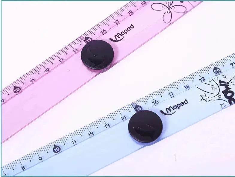 folding ruler 30cm widened rotary ruler