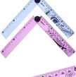 folding ruler 30cm widened rotary ruler