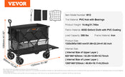 Foldable Double Decker Wagon, 400L Collapsible