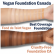 Fond de Teint Vegan Tamar 128 – Couvrance Totale | FencyGrace