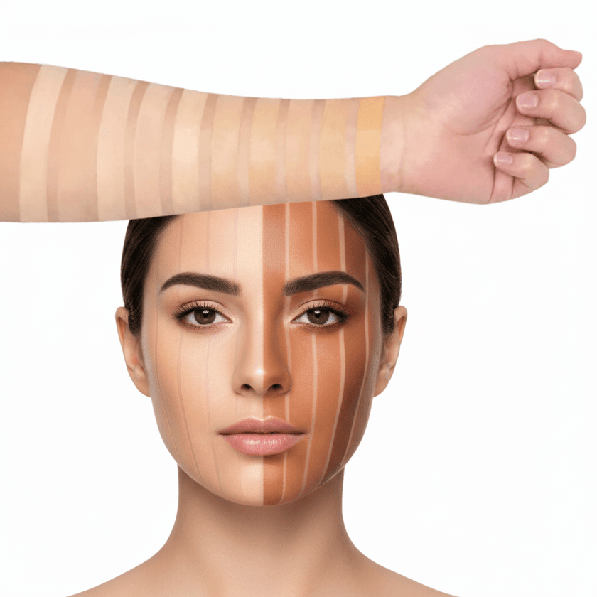 Fond de teint vegan hydratant Esther 145 – Fini lumineux naturel | FencyGrace Canada