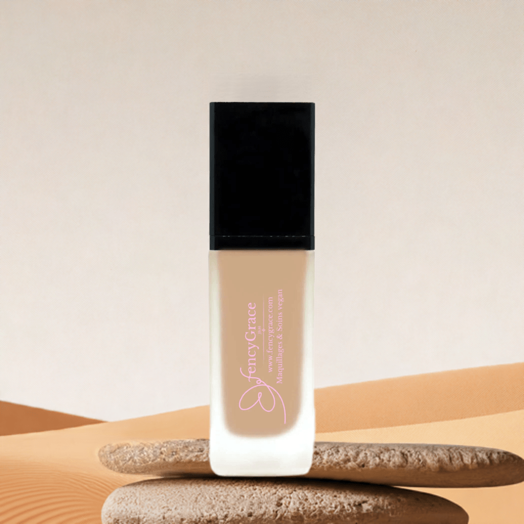 Fond de teint vegan hydratant FencyGrace - Elisabeth 103 - couvrance naturelle -  fini lumineux  - longue tenue