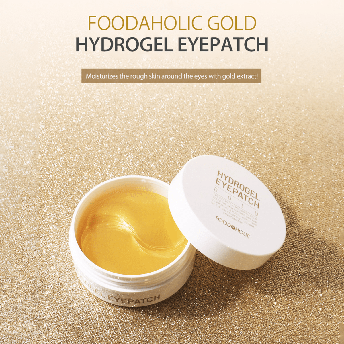 Foodaholic Hydrogel Eye Patch 60ea - Gold