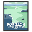 Forillon National Park 'Explored' Poster, Canada Parks