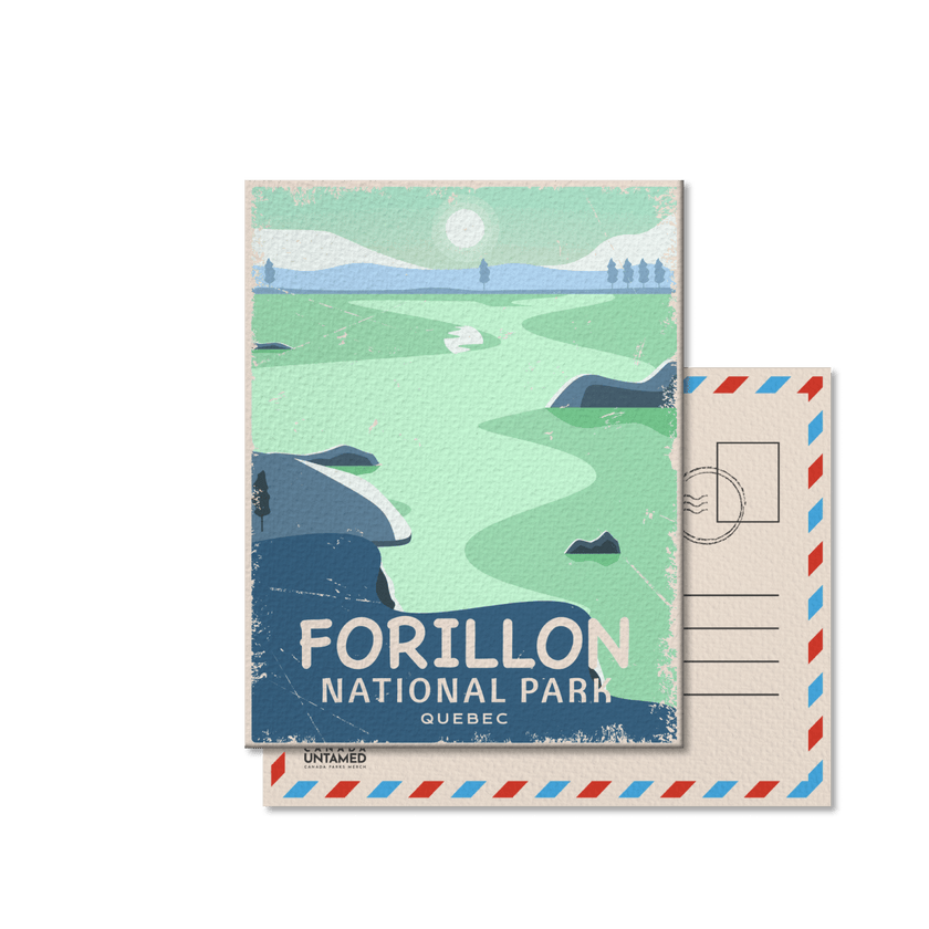 Forillon National Park of Canada Postcard, Canada Parks