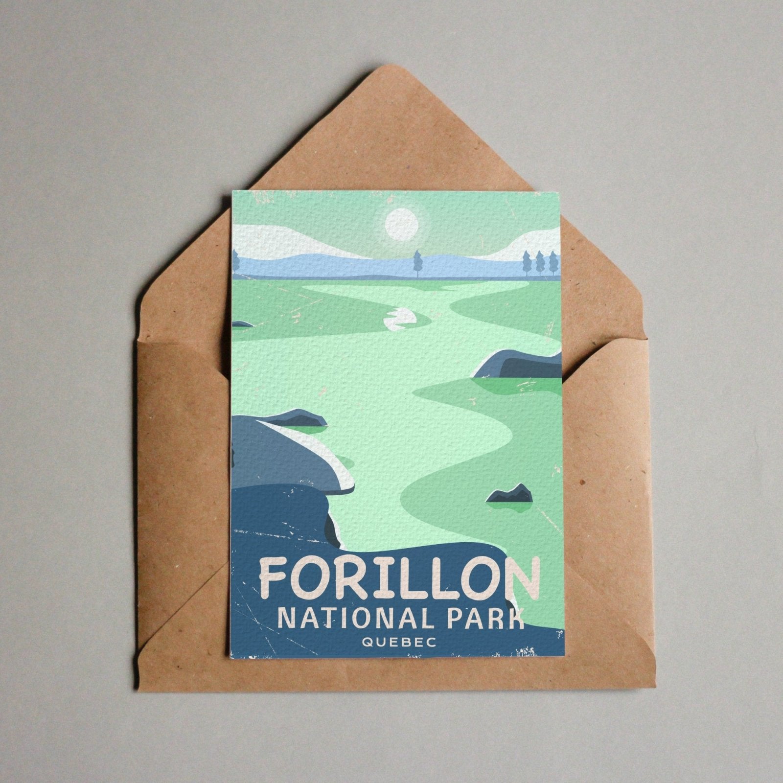 Forillon National Park of Canada Postcard, Canada Parks