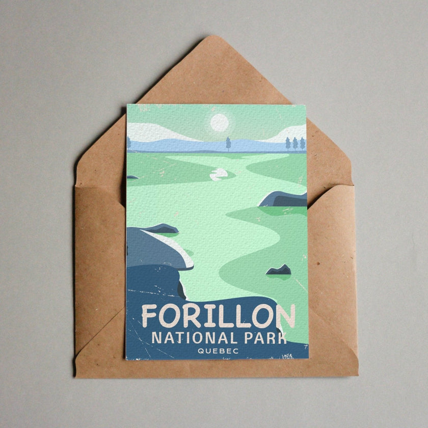 Forillon National Park of Canada Postcard, Canada Parks