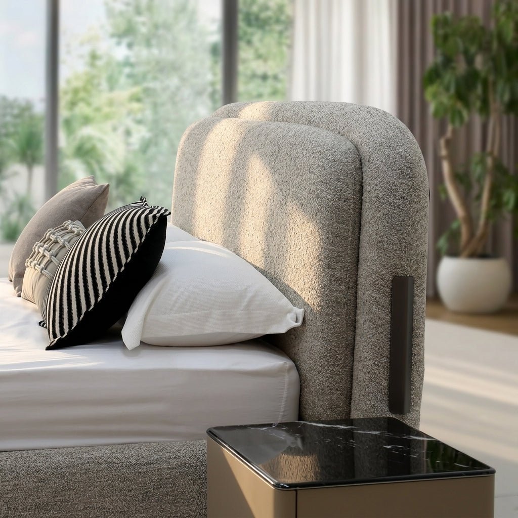 Fort-de-France King Bed with Matching Nightstands