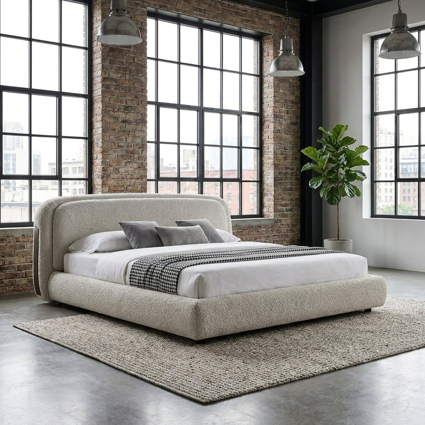 Fort-de-France King Bed with Matching Nightstands
