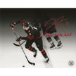 Liam Foudy Autographed Team Canada World Juniors Spotlight 8x10 Photo Inscribed 