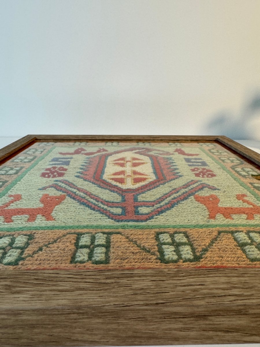 Framed Azerbaijan Kilim 12
