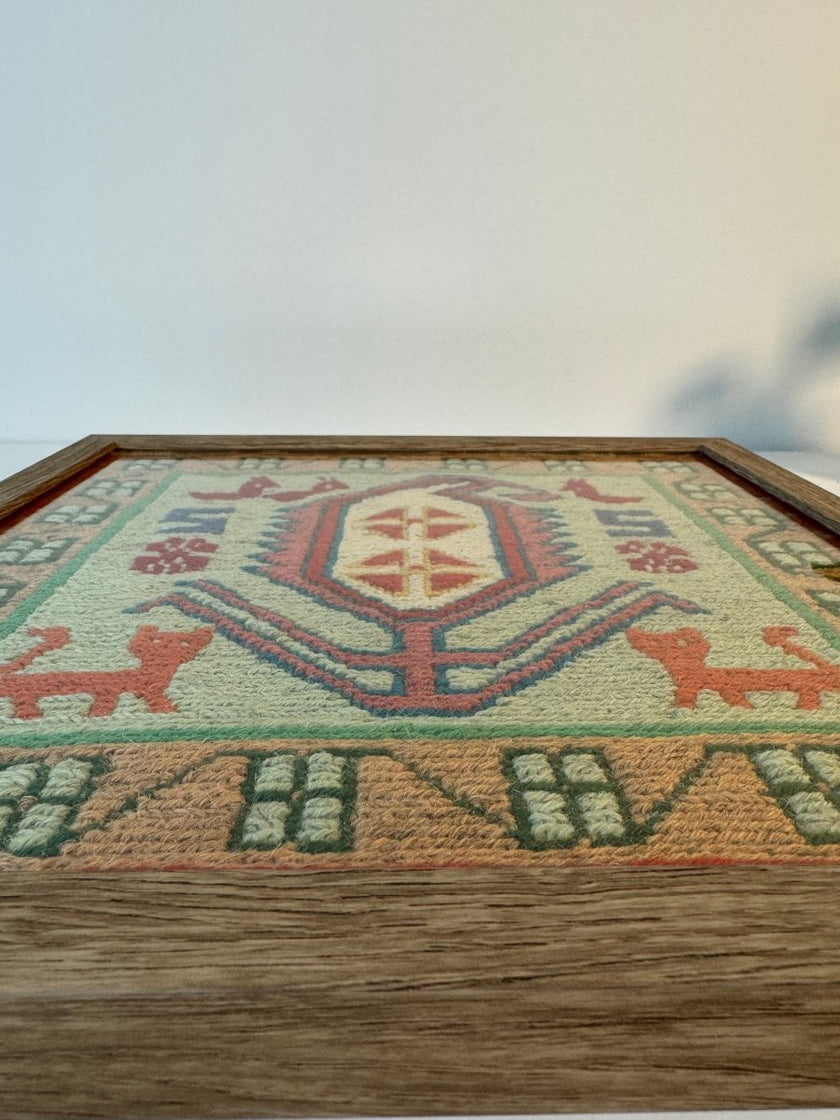Framed Azerbaijan Kilim 12