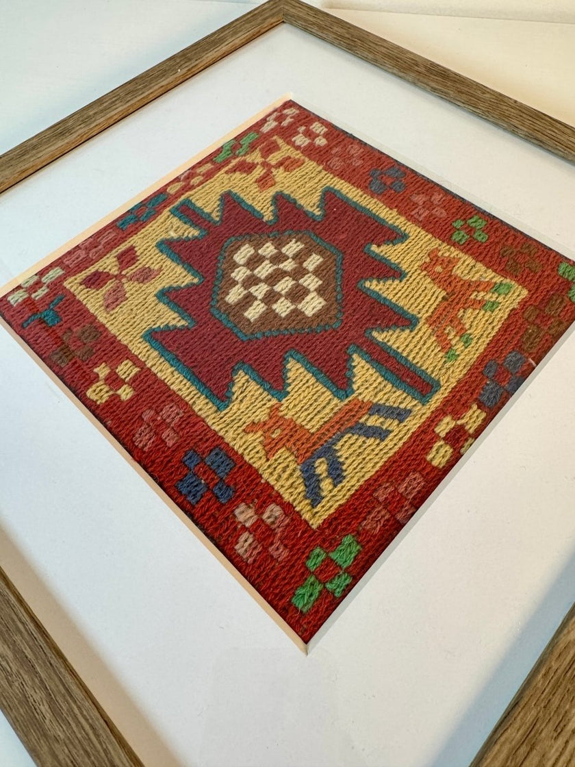 Framed Azerbaijan Kilim No.2