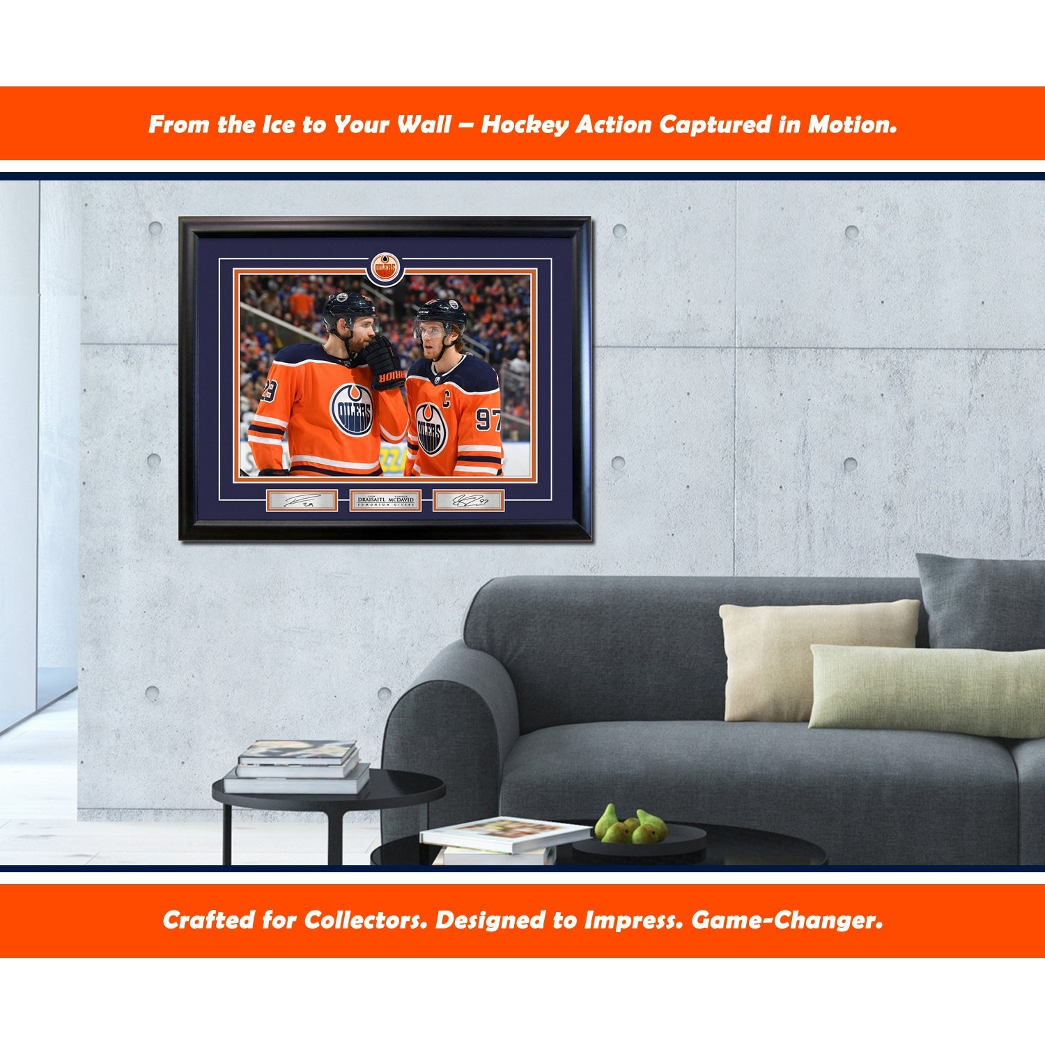 CONNOR MCDAVID AND LEON DRAISAITL EDMONTON 16