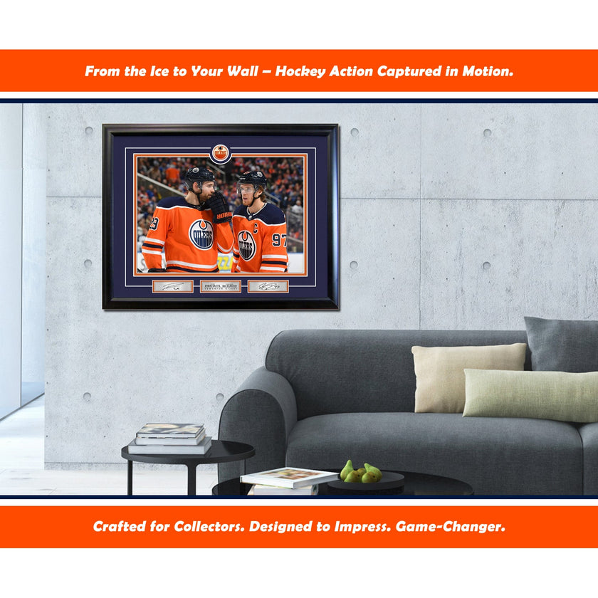 CONNOR MCDAVID AND LEON DRAISAITL EDMONTON 16