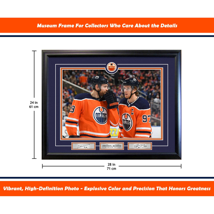 CONNOR MCDAVID AND LEON DRAISAITL EDMONTON 16