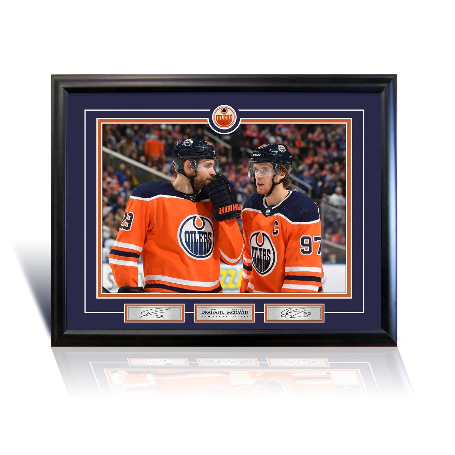 CONNOR MCDAVID AND LEON DRAISAITL EDMONTON 16