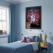 STAN LEE SIGNED AVENGERS #1 FRAMED MARVEL COLLECTIBLE – VINTAGE COMIC POSTER ART DISPLAY (38.5