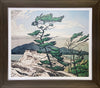 A.J. CASSON GROUP OF SEVEN 'WHITE PINE' FRAMED ART PRINT (28