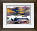 FRANKLIN CARMICHAEL 'MIRROR LAKE' GROUP OF SEVEN FRAMED ART PRINT (26
