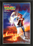 BACK TO THE FUTURE MICHAEL J. FOX VINTAGE FRAMED FILM POSTER (33.5
