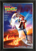 BACK TO THE FUTURE MICHAEL J. FOX VINTAGE FRAMED FILM POSTER (33.5