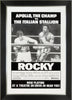 ROCKY VINTAGE FRAMED FILM POSTER – SYLVESTER STALLONE BOXING CLASSIC (33.5