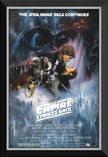 STAR WARS EPISODE V THE EMPIRE STRIKES BACK FRAMED POSTER PRINT WALL ART VINTAGE MOVIE COLLECTIBLE (33.5