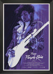 PRINCE PURPLE RAIN FRAMED MUSIC MOVIE POSTER – ICONIC ROCK LEGEND COLLECTIBLE (33.5