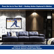 AUSTON MATTHEWS SLAPSHOT TORONTO HOCKEY NHL LICENSED FRAMED CANVAS – MUSEUM QUALITY DISPLAY PRINT FOR LEAFS FANS – SPORTS WALL ART DECOR PIECE – OFFICIAL COLLECTOR GIFT – AUTOGRAPH AUTHENTIC MEMORABILIA (31.5