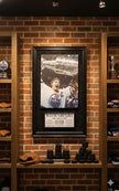 WAYNE GRETZKY SIGNATURE PLAQUE & CANVAS – ALL TIME GREATS OVERSIZED FRAMED AUTOGRAPH (49.5