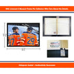 CONNOR MCDAVID AND LEON DRAISAITL EDMONTON FRAMED COLLECTIBLE – CANVAS PRINT WALL ART NHL LICENSED MEMORABILIA DECOR GIFT HOCKEY FAN TRIBUTE DISPLAY (31.5
