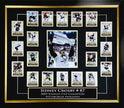 SIDNEY CROSBY ROOKIE CARD COLLECTOR’S SET – FRAMED NHL DISPLAY – PITTSBURGH PENGUINS TRIBUTE (39