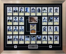 JOHNNY BOWER SIGNED TORONTO MAPLE LEAFS GARDENS LAST GAME TICKET SET – FRAMED NHL DISPLAY LTD ED /99 (43