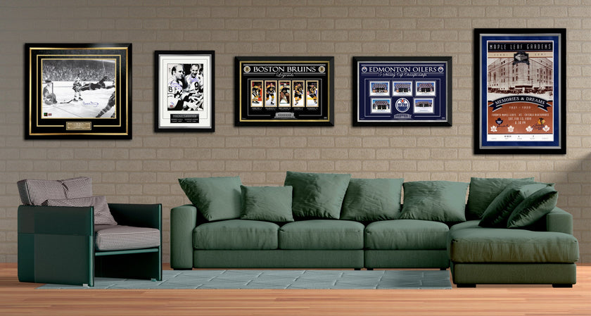 WAYNE GRETZKY & GORDIE HOWE DUAL PHOTO DISPLAY – FRAMED 11X14 COLLECTOR TRIBUTE – NHL LEGENDS MEMORABILIA WALL ART COLLECTIBLE (24