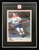 JEAN BELIVEAU AUTOGRAPHED LITHOGRAPH – RARE LTD. ED. #3 OF 4 – FRAMED CANADIENS NHL ART (24