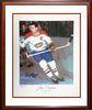 JEAN BÉLIVEAU SIGNED LITHOGRAPH – FRAMED MONTREAL CANADIENS COLLECTIBLE – LTD EDITION /600 (24