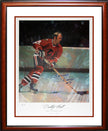 BOBBY HULL AUTOGRAPHED PLAYER PROOF LITHOGRAPH – LIMITED EDITION 1 OF 9 – FRAMED NHL TREASURE (27