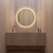 Frameless Round LED Mirror (28