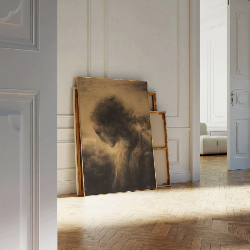Franz Stamkart - Contemplatie | Famous Surreal Symbolist Art | Available framed or unframed
