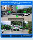 Auto Tracking Wireless Surveillance Cameras HD 4 Screens WiFi IP PTZ FFVideo