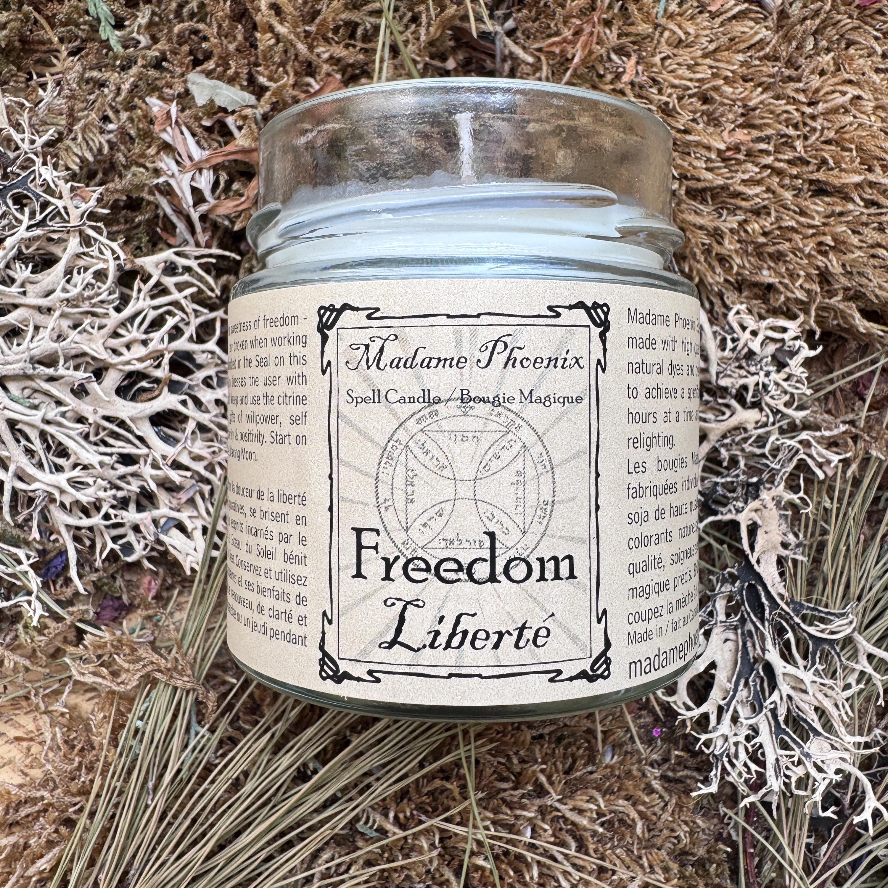 Freedom Spell Candle