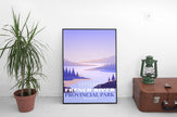 French River Provincial Park 'Explored' Poster, Canada Parks