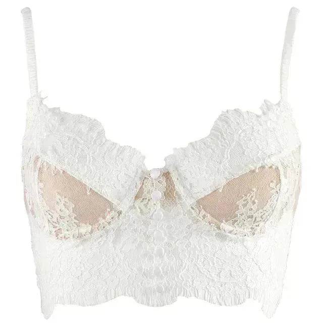 French Charming Lace Lingerie Set