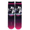 Friday the 13th Pink Striped Socks